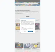 Kleine Seitenvorschau von pokemonkaart.nl