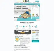 Kleine Seitenvorschau von zahngold123.de