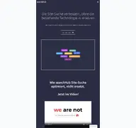 Kleine Seitenvorschau von searchhub.io