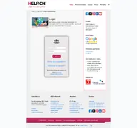Kleine Seitenvorschau von login.help.ch