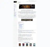 Kleine Seitenvorschau von wiki.warriorcatsforum.de