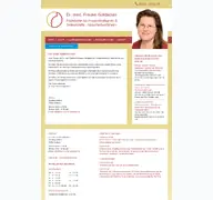Kleine Seitenvorschau von frauenaerztin-goldacker.de