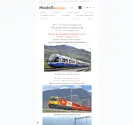 Kleine Seitenvorschau von modellexklusiv.de