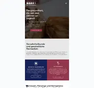 Kleine Seitenvorschau von tierzahn.de