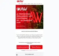 Kleine Seitenvorschau von iaw-messe.de