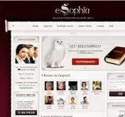 Kleine Seitenvorschau von esophia.de