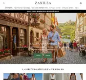 Kleine Seitenvorschau von zanilea.de