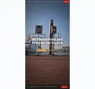 Kleine Seitenvorschau von freese-im-hafen.de
