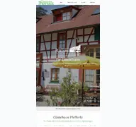Kleine Seitenvorschau von gaestehaus-pfefferle.de