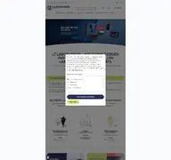 Kleine Seitenvorschau von lt-laborhandel.de
