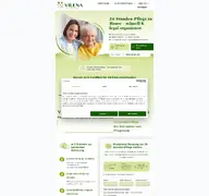Kleine Seitenvorschau von vilena.de