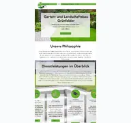 Kleine Seitenvorschau von galabau-gruenfelder.de