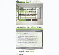 Kleine Seitenvorschau von tischlerei-nikolin.de