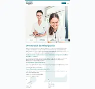 Kleine Seitenvorschau von lubos-kliniken.de