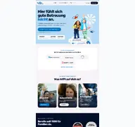 Kleine Seitenvorschau von hallobabysitter.de