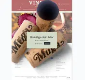 Kleine Seitenvorschau von vineria.caleta.de