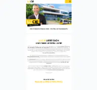 Kleine Seitenvorschau von lucie-stadtbahn.de