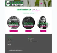 Kleine Seitenvorschau von luckys-spielothek.de