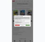 Kleine Seitenvorschau von serviceportal.art-magazin.de