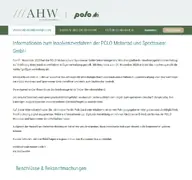 Kleine Seitenvorschau von polo-inso.de