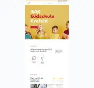 Kleine Seitenvorschau von suedschule-krefeld.de