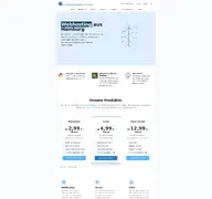 Kleine Seitenvorschau von kunden-dns.de