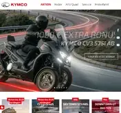 Kleine Seitenvorschau von kymco.de