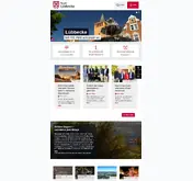 Kleine Seitenvorschau von luebbecke.de