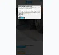 Kleine Seitenvorschau von zbh-marl.de