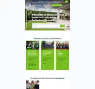Kleine Seitenvorschau von galabau-mv.de