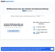 Kleine Seitenvorschau von zbvv.kleinreparatur.de