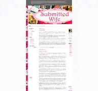 Kleine Seitenvorschau von submittedwife.blogspot.de