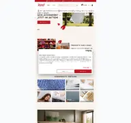 Kleine Seitenvorschau von textilshop.at