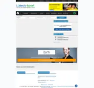 Kleine Seitenvorschau von luebeck-sport.de