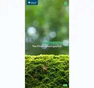 Kleine Seitenvorschau von nachhaltigkeitsportal.kd-bank.de