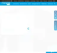 Kleine Seitenvorschau von itenos.de