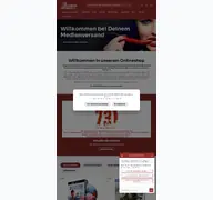 Kleine Seitenvorschau von medienversand.at