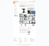 Kleine Seitenvorschau von lueftungsversand.de
