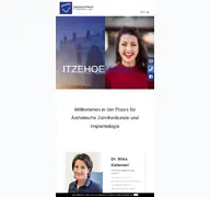 Kleine Seitenvorschau von itzehoe-zahnarzt.de