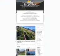 Kleine Seitenvorschau von jans-bergwelten.de