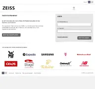 Kleine Seitenvorschau von zeiss.mitarbeiterangebote.de