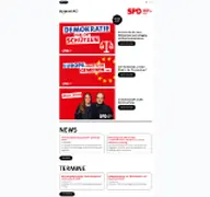 Kleine Seitenvorschau von byspd.de