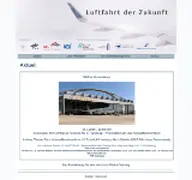Kleine Seitenvorschau von luftfahrt-der-zukunft.de
