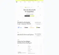 Kleine Seitenvorschau von byte.de