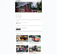 Kleine Seitenvorschau von postbus.at