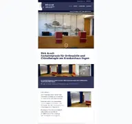 Kleine Seitenvorschau von orthopaedie-engen.de