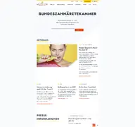 Kleine Seitenvorschau von bzaek.de