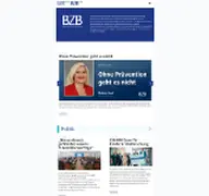 Kleine Seitenvorschau von bzb-online.de