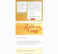 Kleine Seitenvorschau von zeit-mit-gott.de