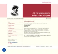 Kleine Seitenvorschau von luise-kiesselbach-stiftung.de